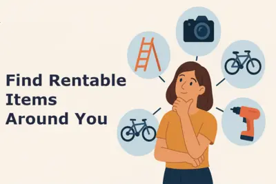 Find Rentable Items Around You