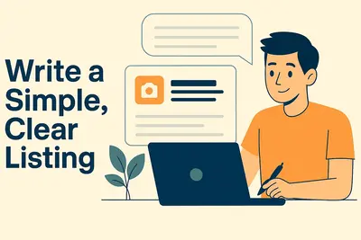 Step 4 Write a Simple, Clear Listing